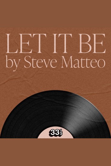 The Beatles' Let It Be - cover
