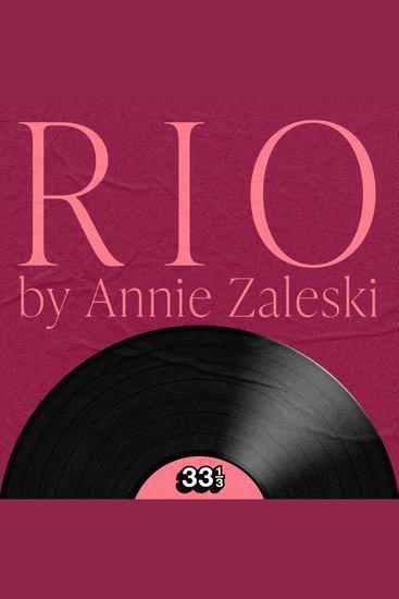 Duran Duran's Rio - cover