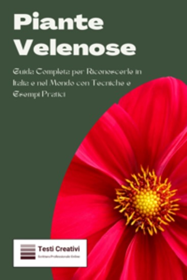 Piante Velenose - Guida Completa per Riconoscerle in Italia e nel Mondo con Tecniche e Esempi Pratici - cover