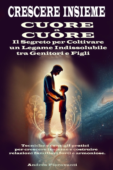 Crescere Insieme Cuore a Cuore - Il Segreto per Coltivare un Legame Indissolubile tra Genitori e Figli Tecniche e consigli pratici per crescere insieme e costruire relazioni familiari forti e armoniose - cover