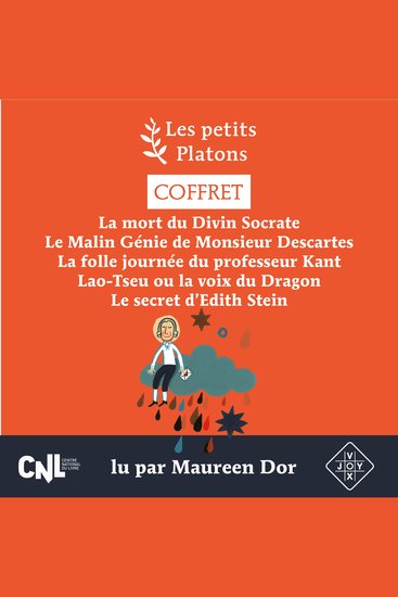 Coffret Les Petits Platons - Socrate +Descartes + Kant + Lao Tseu + Edith Stein - cover