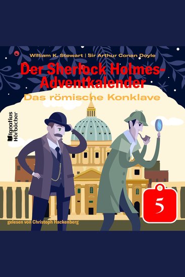 Das römische Konklave (Der Sherlock Holmes-Adventkalender Folge 5) - cover