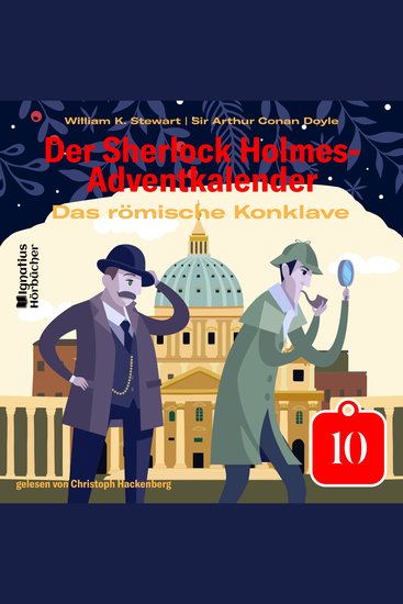 Das römische Konklave (Der Sherlock Holmes-Adventkalender Folge 10) - cover