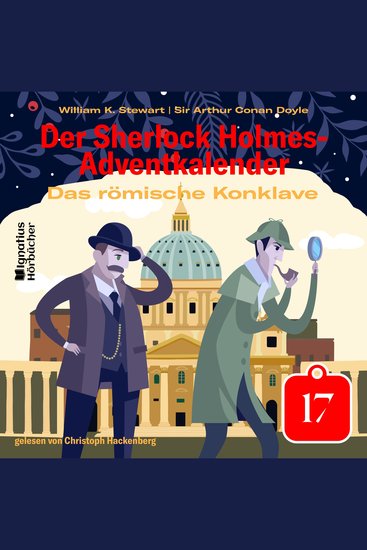 Das römische Konklave (Der Sherlock Holmes-Adventkalender Folge 17) - cover