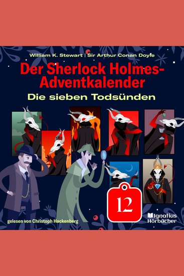 Die sieben Todsünden (Der Sherlock Holmes-Adventkalender Folge 12) - cover
