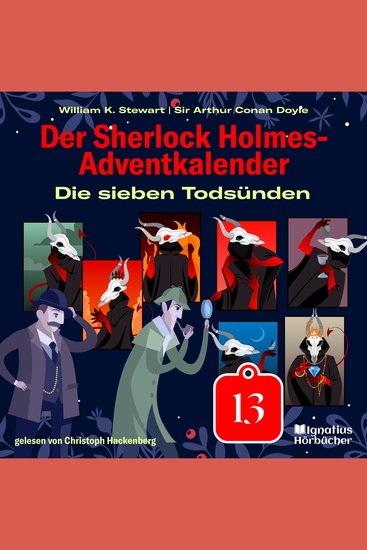 Die sieben Todsünden (Der Sherlock Holmes-Adventkalender Folge 13) - cover