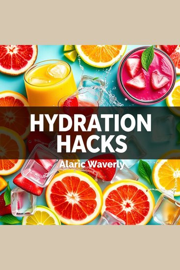 Hydration Hacks: Simple Secrets for a Healthier You - "Elevate your health journey! Dive into our audiobook filled with simple hydration hacks for your best self" - cover