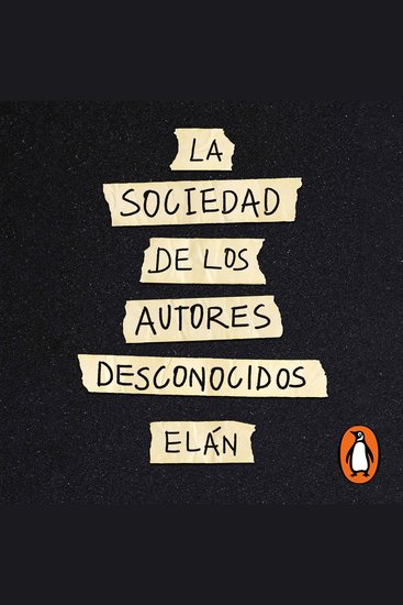 La sociedad de autores desconocidos - cover