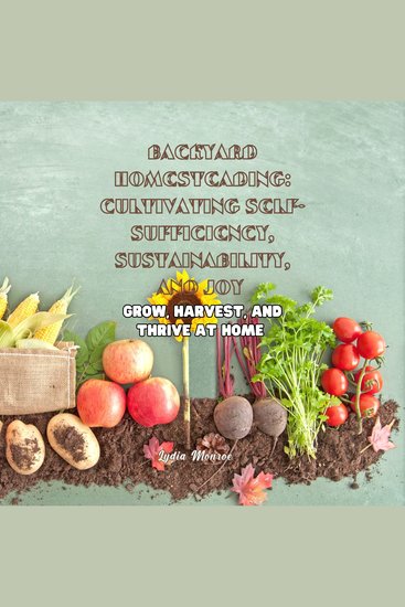 Backyard Homesteading: Cultivating Self-Sufficiency Sustainability and Joy - Grow Harvest and Thrive at Home - cover