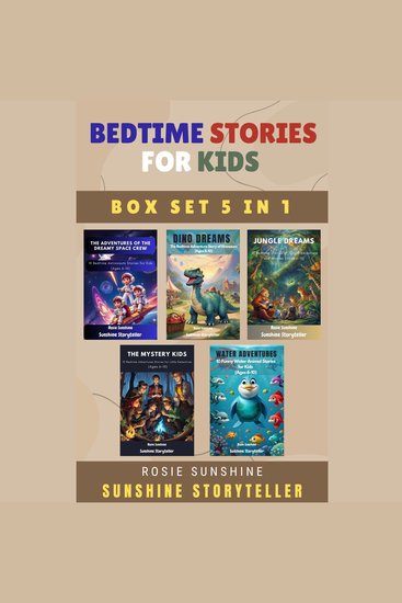 Bedtime Stories for Kids - Box Set 5 in 1 - cover