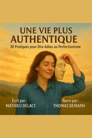 UNE VIE PLUS AUTHENTIQUE - 30 Pratiques pour Dire Adieu au Perfectionnisme - cover