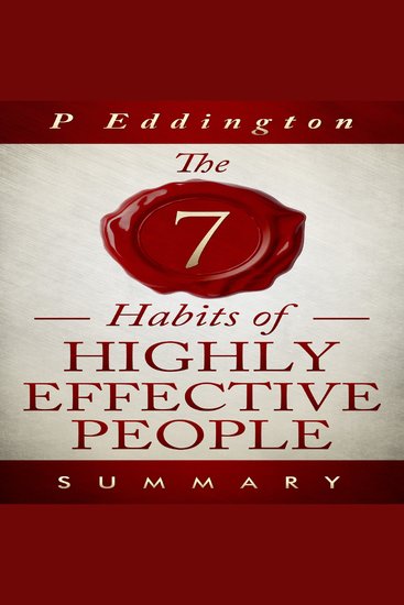 7 habits of Highly Effective People Summarized for Busy People - cover
