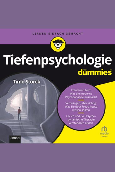Tiefenpsychologie für Dummies - cover