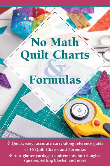 No Math Quilt Charts & Formulas - cover