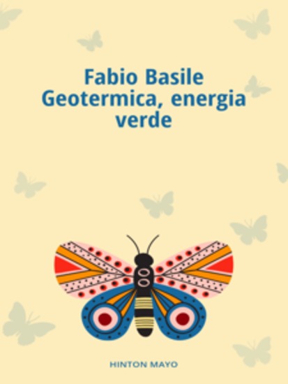 Geotermica enegia verde - cover
