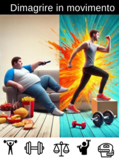 Dimagrire in movimento - cover