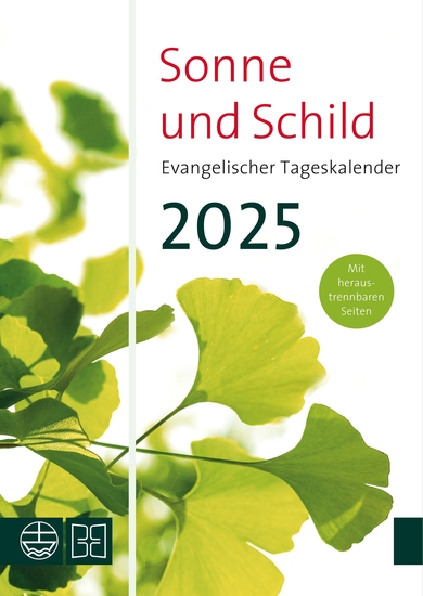 Sonne und Schild 2025 - Evangelischer Tageskalender 2025 - cover