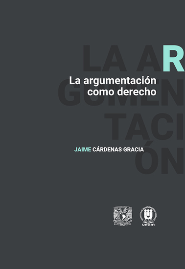 La argumentación como derecho - cover