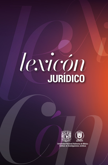Lexicón jurídico - cover