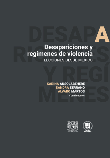 Desapariciones y regímenes de violencia - Lecciones desde México - cover
