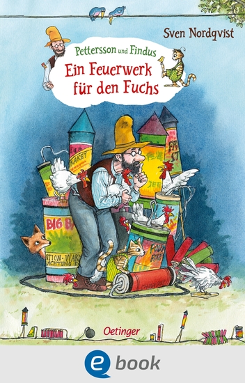 Pettersson und Findus Ein Feuerwerk für den Fuchs - cover