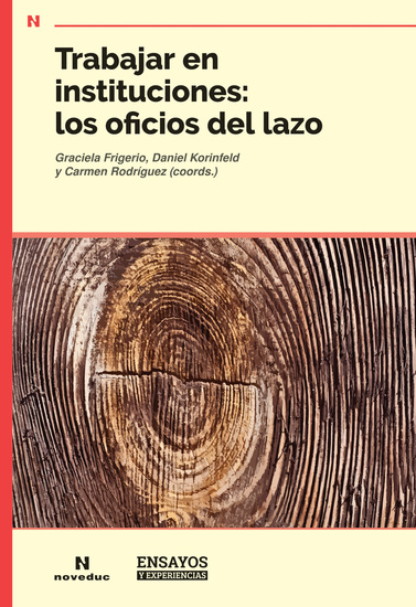 Trabajar en instituciones: los oficios del lazo - cover