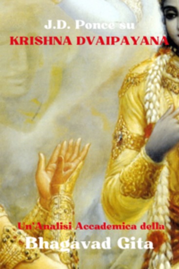 JD Ponce su Krishna Dvaipayana: Un'Analisi Accademica della Bhagavad Gita - cover