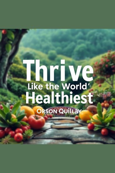 Thrive Like the World’s Healthiest: A Simple Guide to Longevity - "Revitalize your health journey! Discover dynamic audio insights for a vibrant long life" - cover