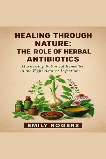 Healing Through Nature: The Role of Herbal Antibiotics - Harnessing Botanical Remedies in the Fight Against Infections - cover