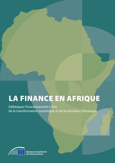 La finance en Afrique - Débloquer l'investissement à l'ère de la transformation numérique et de la transition climatique - cover
