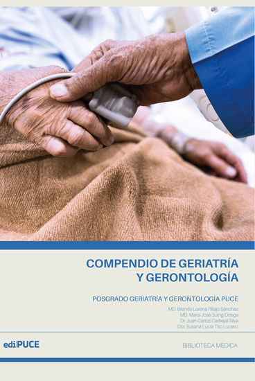 Compendio de Investigación Científica del Posgrado de Geriatría y Gerontología de la Pontificia Universidad Católica del Ecuador - cover