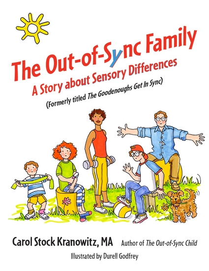 The Out-of-Sync Family - A Story about Sensory Differences - cover
