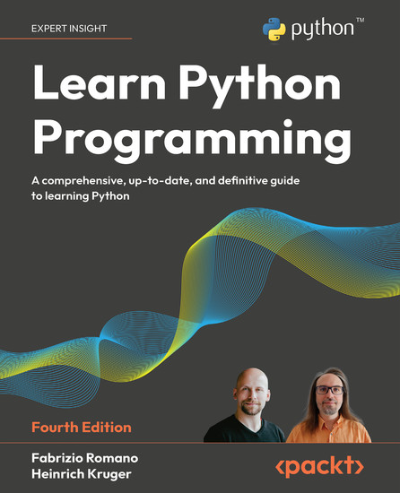 Learn Python Programming - A comprehensive up-to-date and definitive guide to learning Python - cover