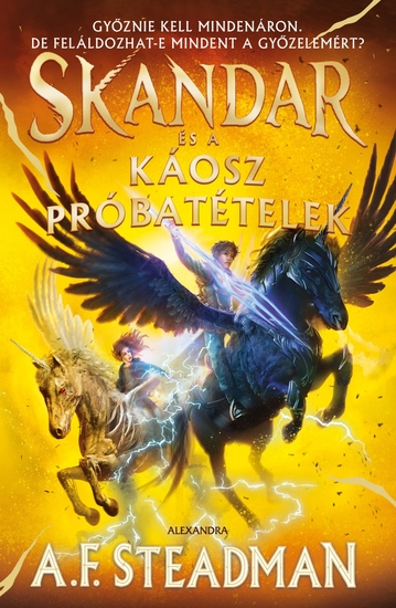 Skandar és a Káosz Próbatételek - cover
