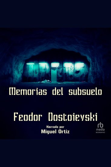 Memorias del subsuelo "Notes from Underground" - cover