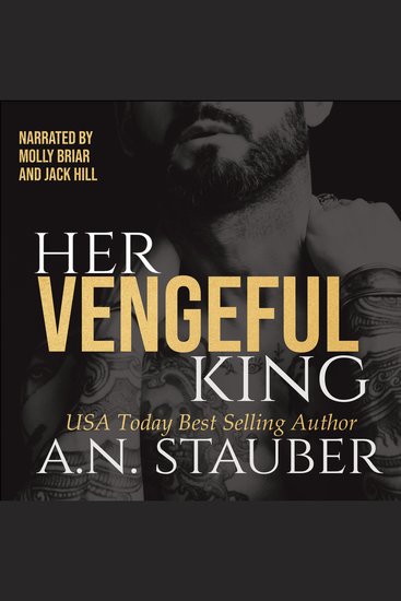 Her Vengeful King - A Dark Mafia Romance - cover