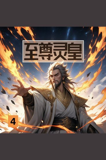 至尊灵皇4 - 废物洛天获至宝，逆天改命战群雄，皇者之路怒苍穹！ - cover