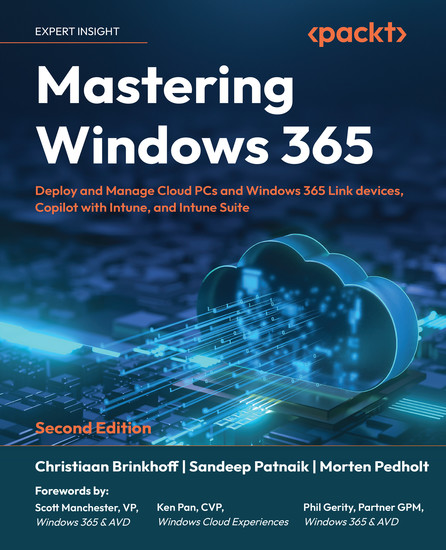 Mastering Windows 365 - Deploy and Manage Cloud PCs and Windows 365 Link devices Copilot with Intune and Intune Suite - cover
