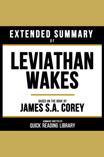 Extended Summary - Leviathan Wakes - Based On The Book By James SA Corey - cover