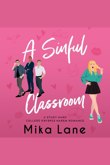A Sinful Classroom - A Professor Student New Adult Reverse Harem - cover