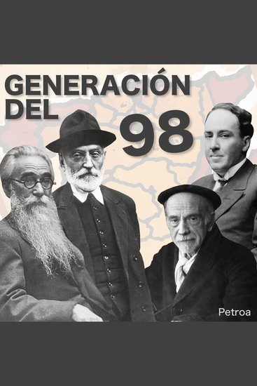 La Generación del 98 en 35 minutos - Unamuno Baroja Valle-Inclán y Machado - cover