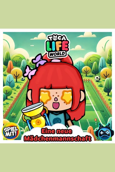 Eine neue Mädchenmannschaft - Toca Boca Story - cover