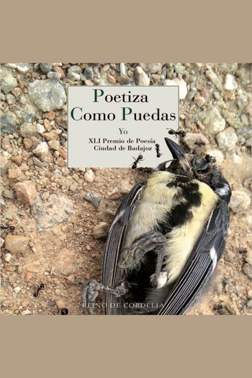 Poetiza como puedas - Premio de Poesía Ciudad de Badajoz 2023 - cover
