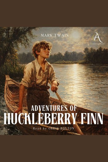 Adventures of Huckleberry Finn - Audiobook - cover