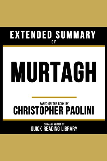 Extended Summary - Murtagh - Based On The Book By Christopher Paolini - cover
