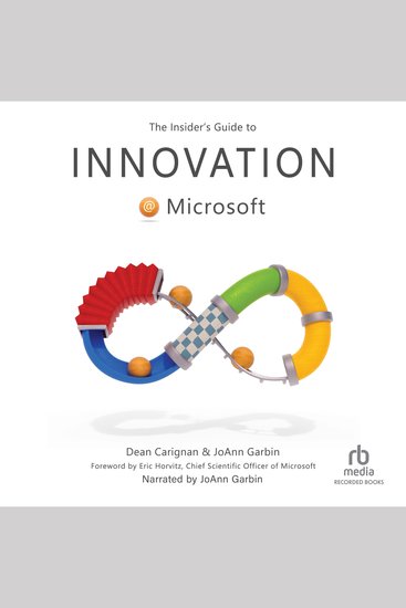 The Insider's Guide to Innovation @ Microsoft - cover