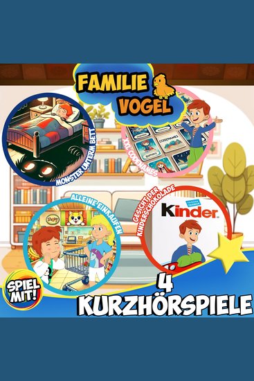 4 Kurzhörspiele - Familie Vogel - cover