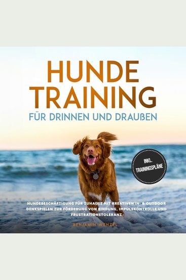 Hundetraining für drinnen und draußen: Hundebeschäftigung für zuhause mit kreativen In- & Outdoor Denkspielen zur Förderung von Bindung Impulskontrolle und Frustrationstoleranz - inkl Trainingspläne - cover