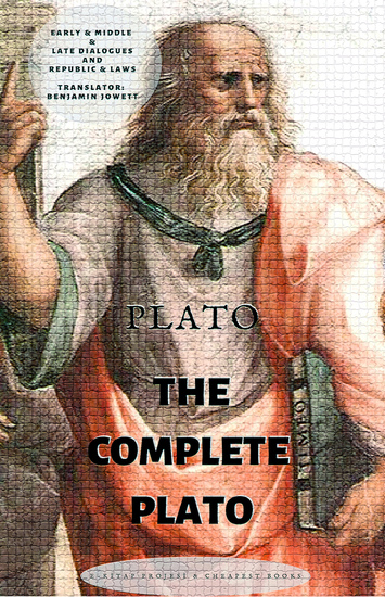 The Complete Plato - "Early & Middle & Late Dialogues and Republic & Laws" - cover