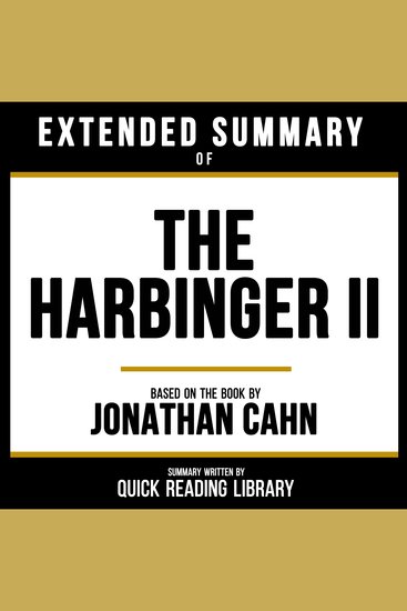 Extended Summary - The Harbinger II - Based On The Book By Jonathan Cahn - cover